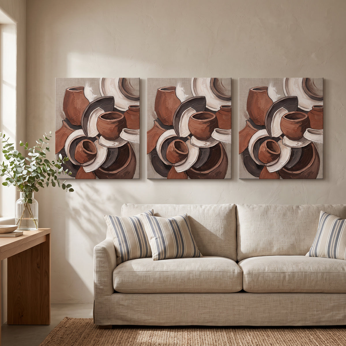 Clay Sculptural Forms  - BloomWorld wall art print