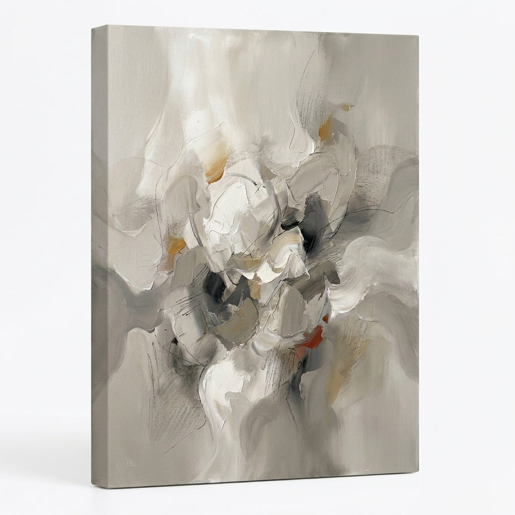Greige Soft Gradients greige abstract wall art - BloomWorld wall art print