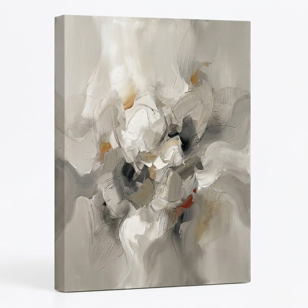 Greige Soft Gradients greige abstract wall art - BloomWorld wall art print