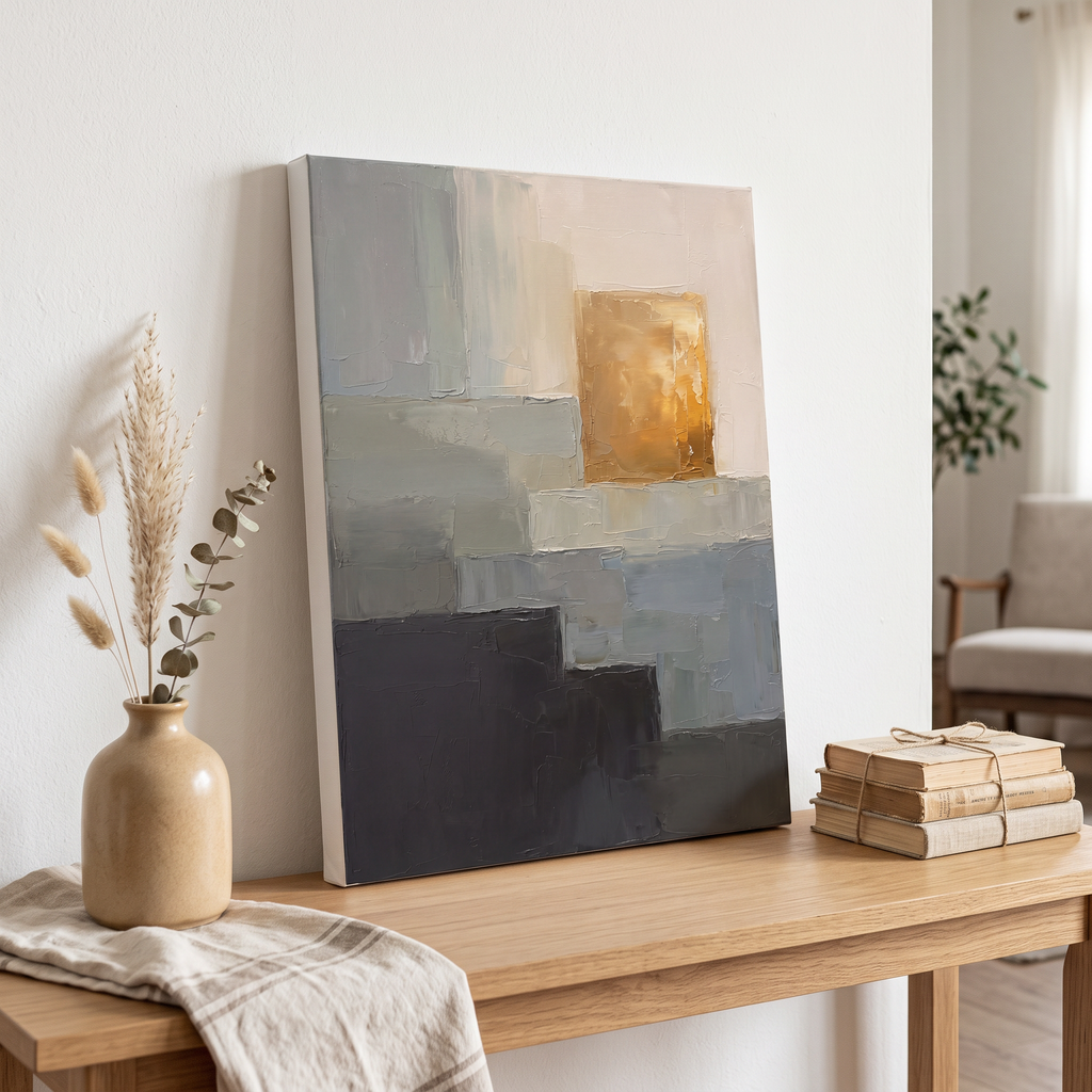 Large Abstract Wall Art For Living Room, Abstract Canvas Print, Living Room Decor, Gift