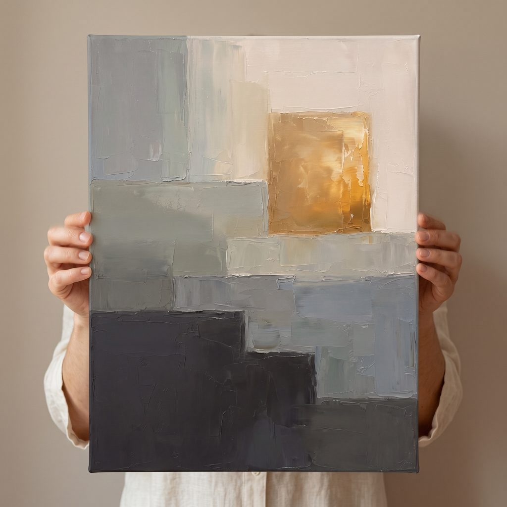Large Abstract Wall Art For Living Room, Abstract Canvas Print, Living Room Decor, Gift