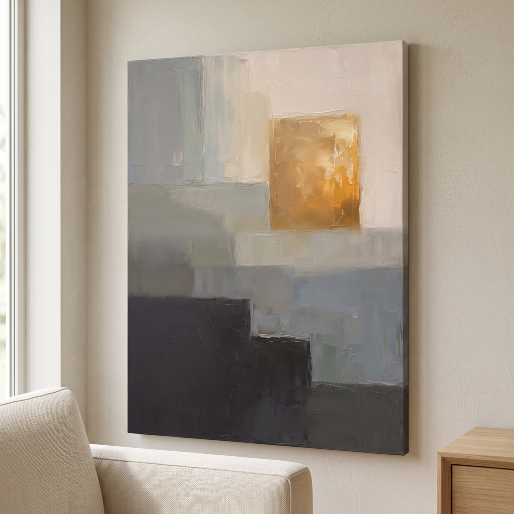 Large Abstract Wall Art For Living Room, Abstract Canvas Print, Living Room Decor, Gift