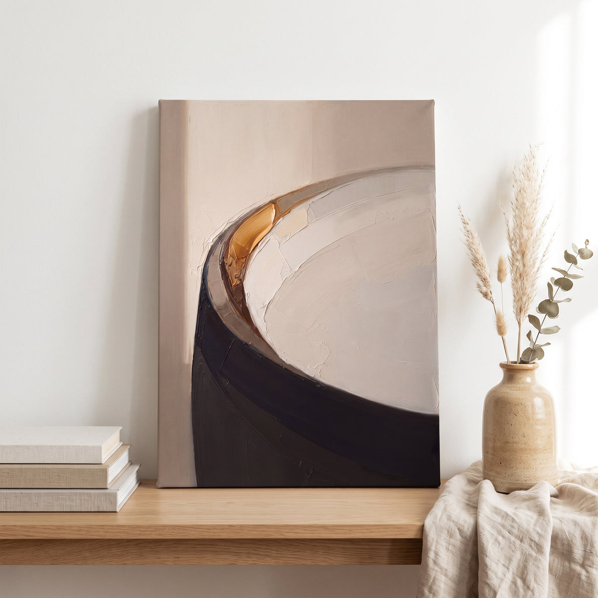 Abstract Wall Art For Living Room Large, Abstract Painterly Art, Living Room Decor, Gift
