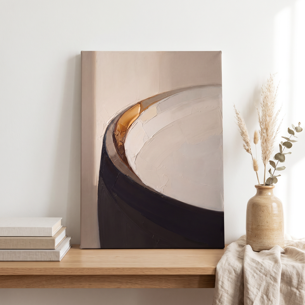 Abstract Wall Art For Living Room Large, Abstract Painterly Art, Living Room Decor, Gift