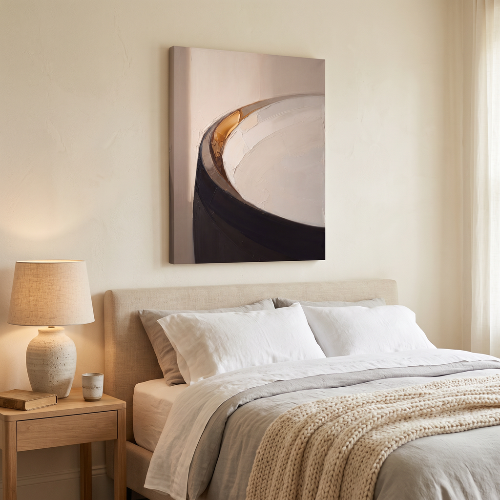 Abstract Wall Art For Living Room Large, Abstract Painterly Art, Living Room Decor, Gift