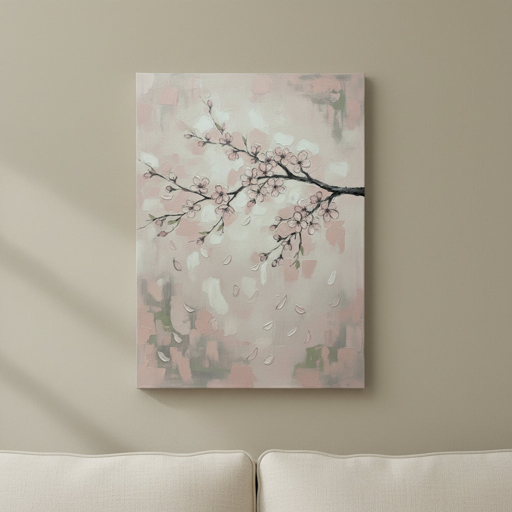 Cherry Blossom Drift cherry blossom wall art - BloomWorld wall art print