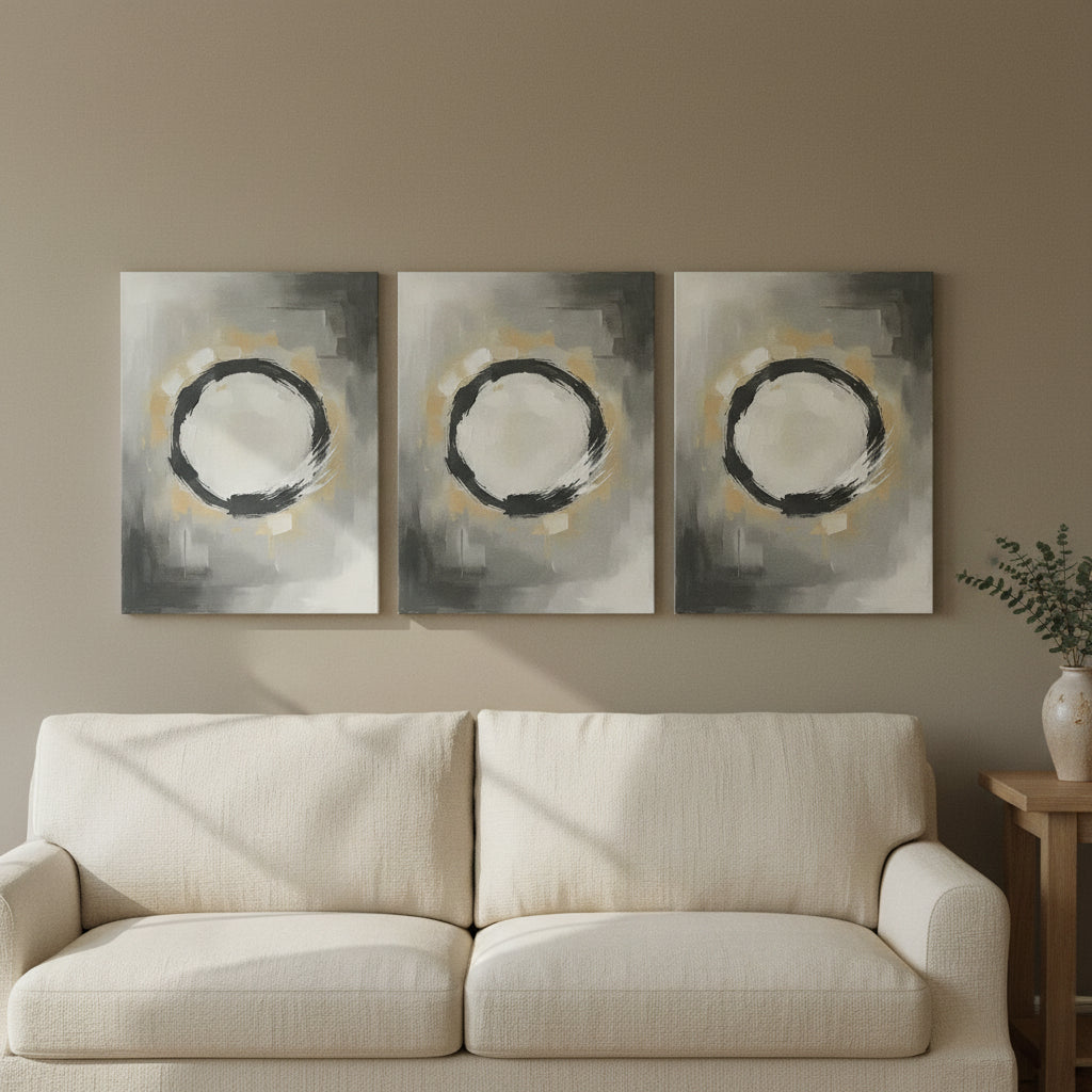 Enso Zen Circle zen wall art - BloomWorld wall art print