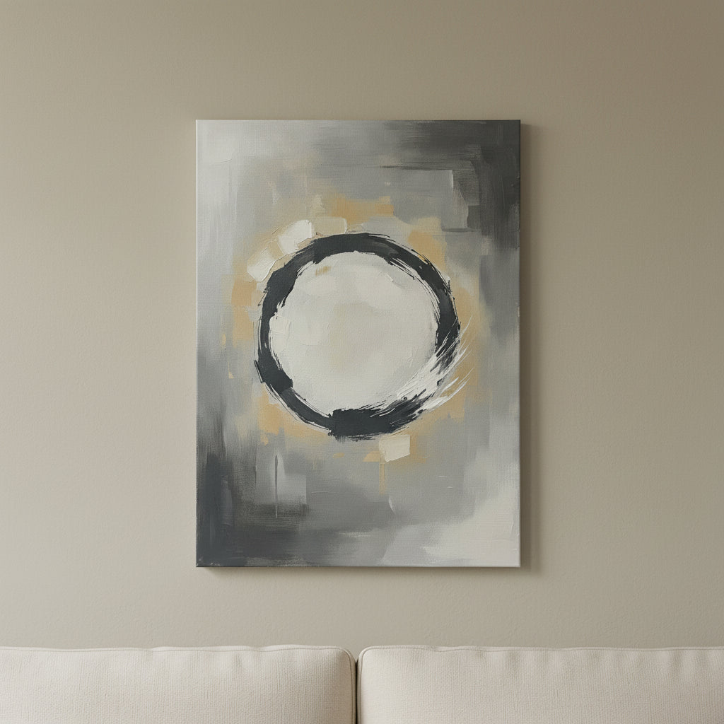 Enso Zen Circle zen wall art - BloomWorld wall art print