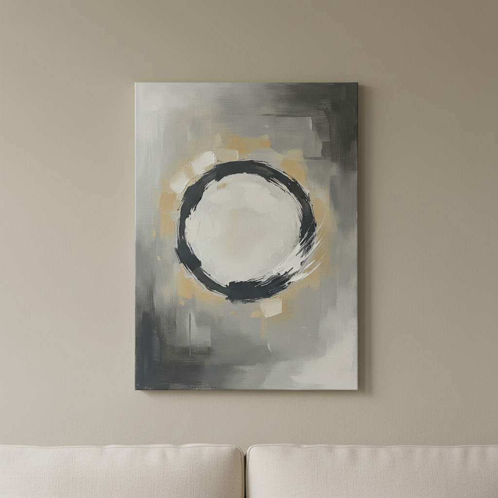 Enso Zen Circle zen wall art - BloomWorld wall art print