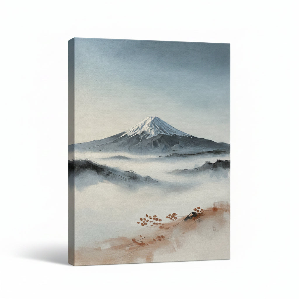 Mount Fuji Mist japanese wall art - BloomWorld wall art print