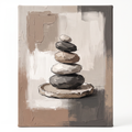 Earth Tone Zen earth tone zen wall decor - BloomWorld wall art print