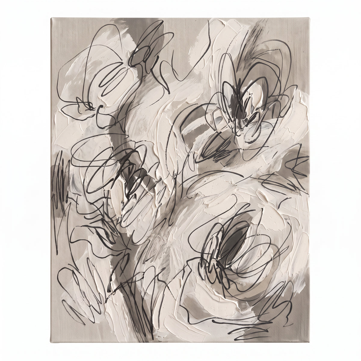 Organic Hand Drawing  - BloomWorld wall art print