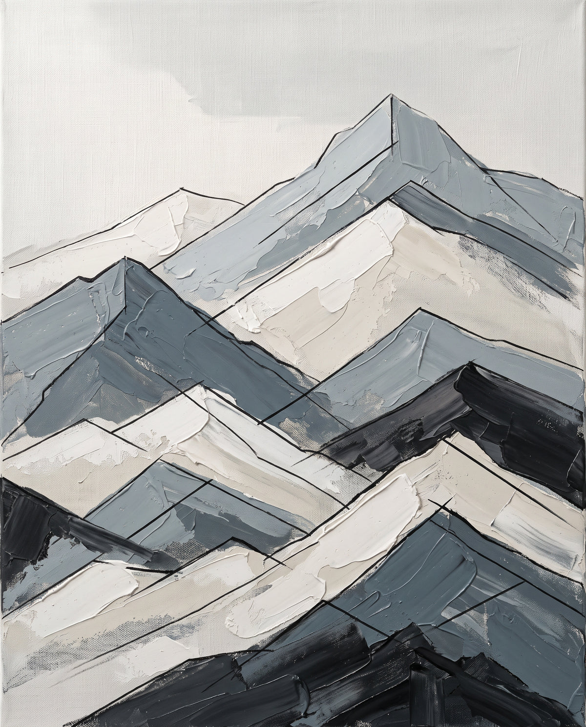 Nordic Landscape Line  - BloomWorld wall art print