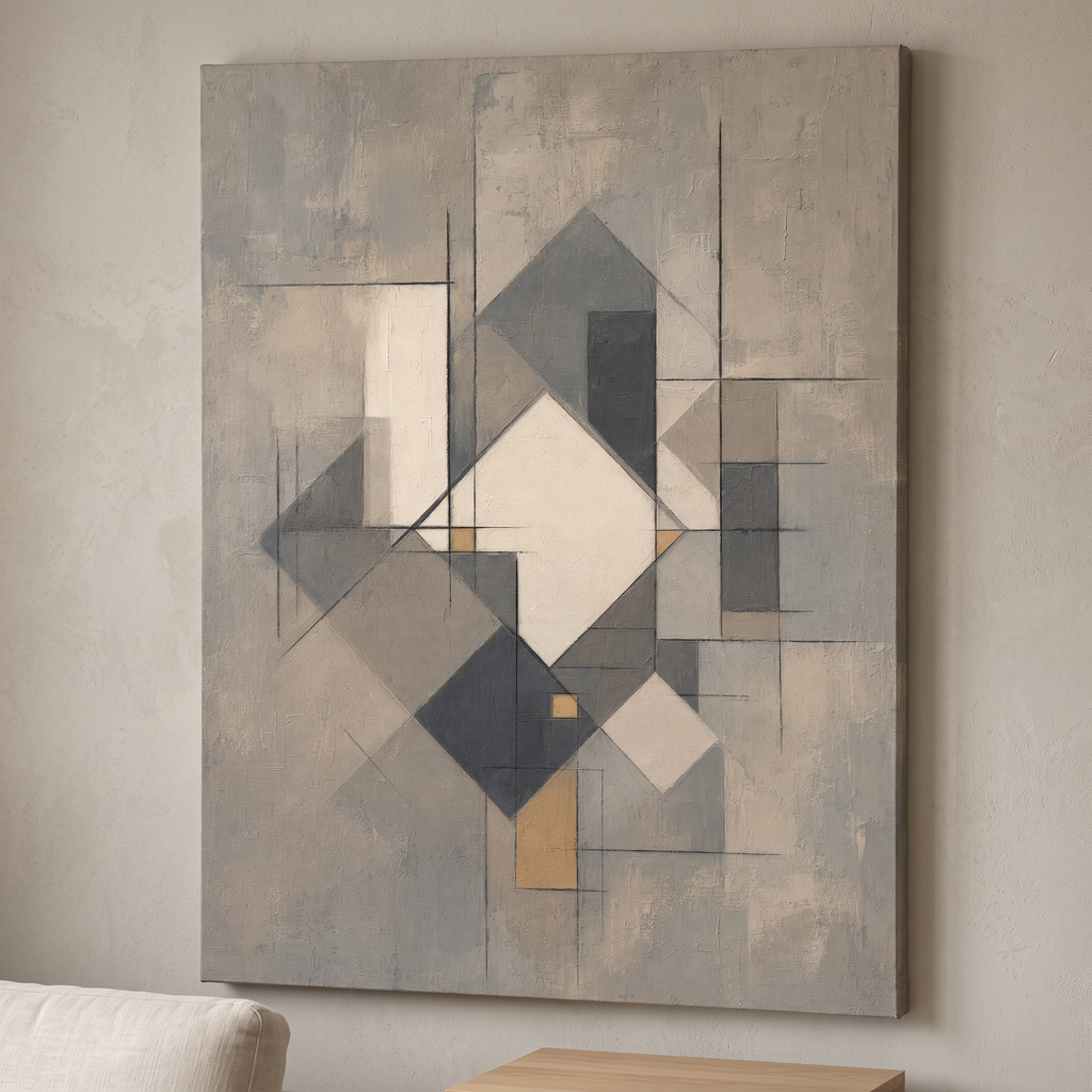 Mother Child Line Art Minimalist Canvas — abstract line art, bedroom decor, canvas wall art shown on a wall in a styled interior, view C8 (minimalist line art) 