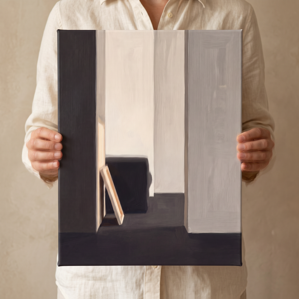 Large Modern Wall Art For Dining Room, Minimalist Scandinavian Line Art, Bedroom Decor, Gift