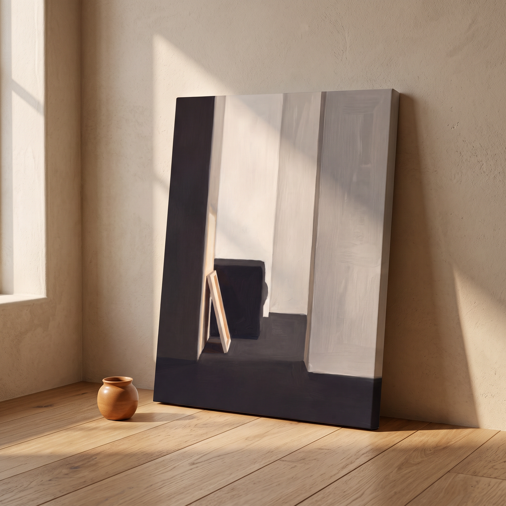 Large Modern Wall Art For Dining Room, Minimalist Scandinavian Line Art, Bedroom Decor, Gift