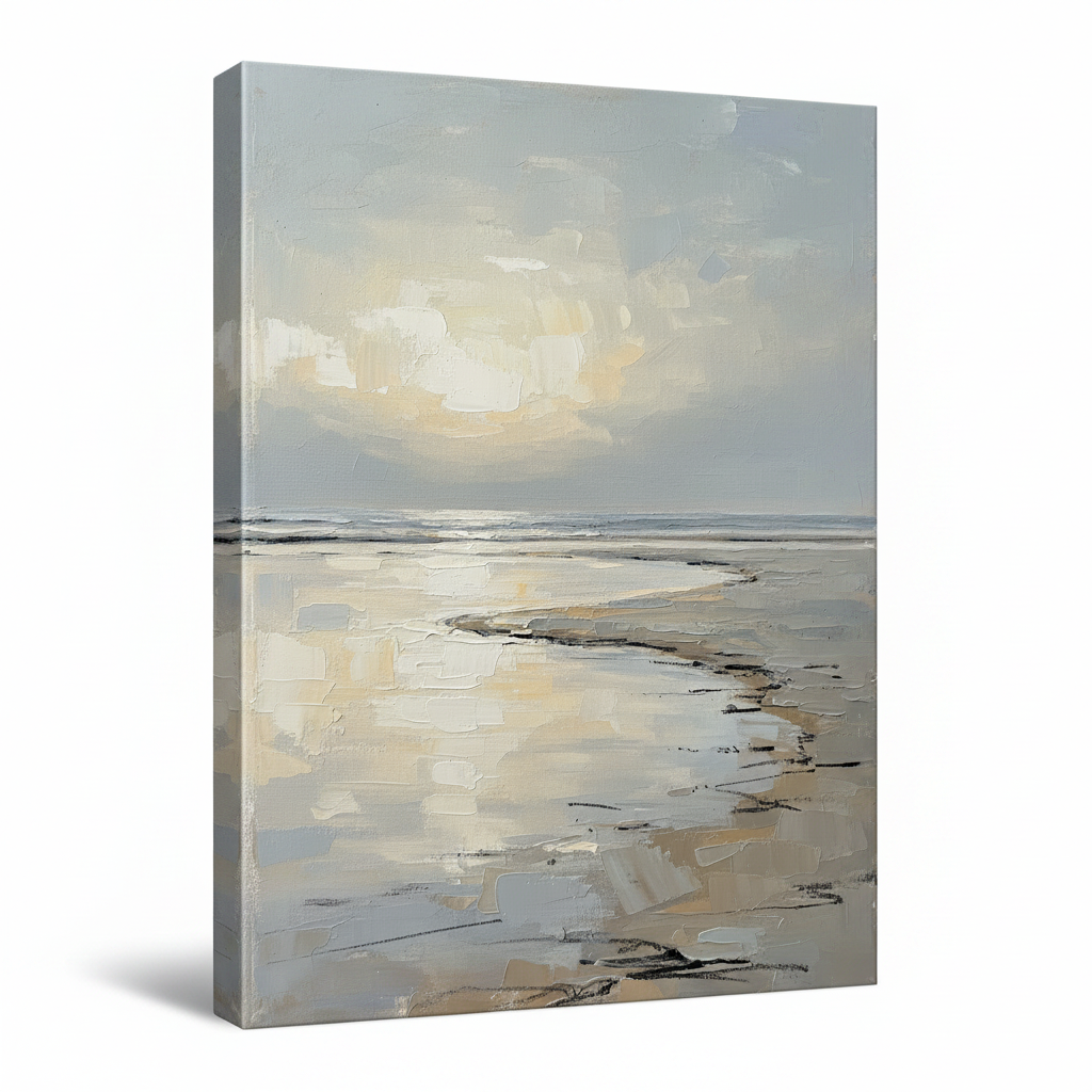 Dawn Shoreline Beach Wall Art, Bedroom Decor, Gift