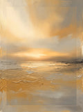 Golden Hour Horizon Printable Wall Art — digital download, digital wall art, printable wall art digital download preview (sunset coastal) | BloomWorld Art